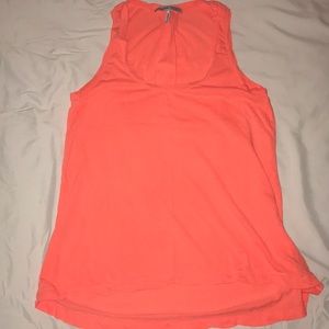 Orange small tank top Scoop / Splendid